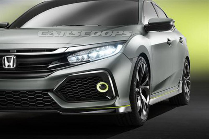 2017 Honda Civic Hatchback Konsept �lk Resim Galerisi