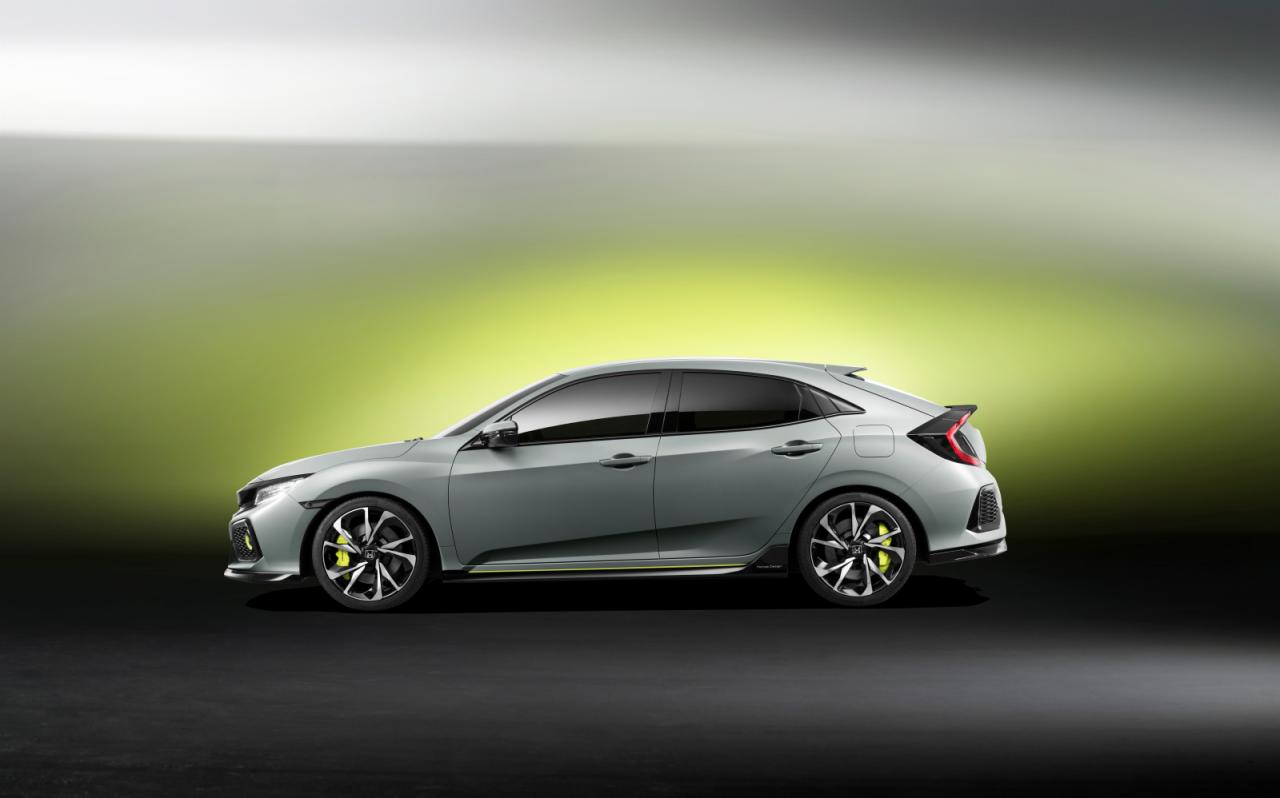 2017 Honda Civic hatchback prototip Resim Galerisi