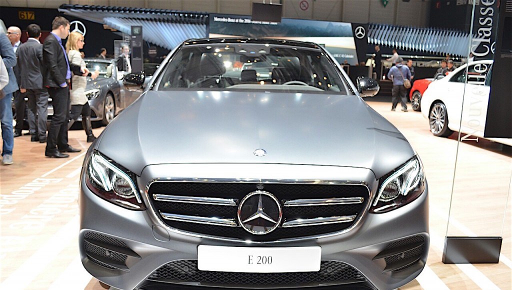 Cenevre Motor Show 2016 Mercedes E serisi galerisi