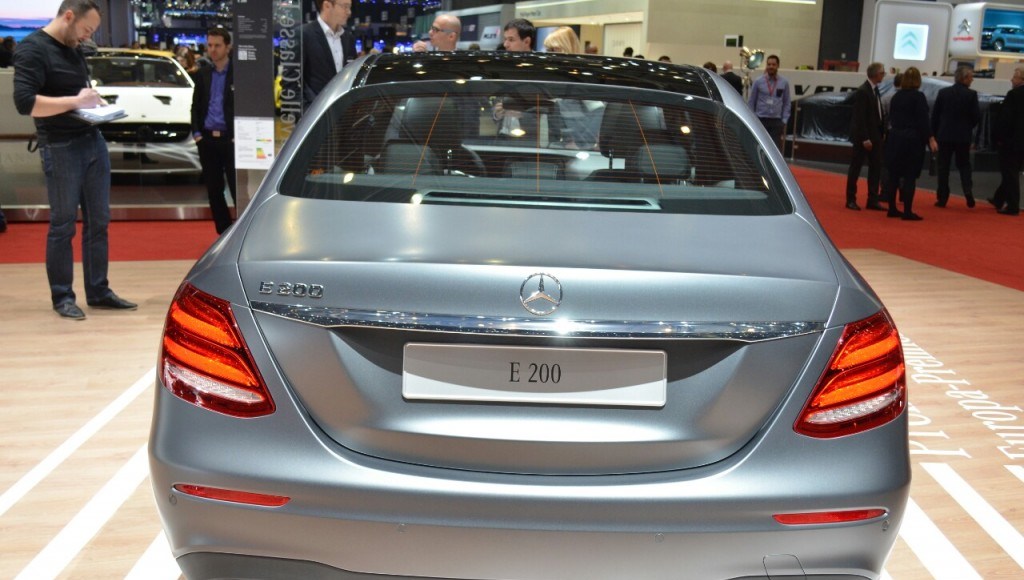 Cenevre Motor Show 2016 Mercedes E serisi galerisi