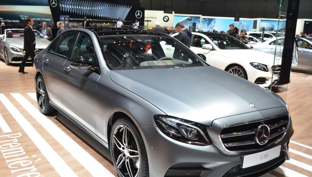 Cenevre Motor Show 2016 Mercedes E serisi galerisi