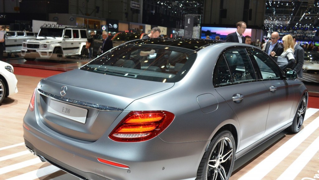 Cenevre Motor Show 2016 Mercedes E serisi galerisi