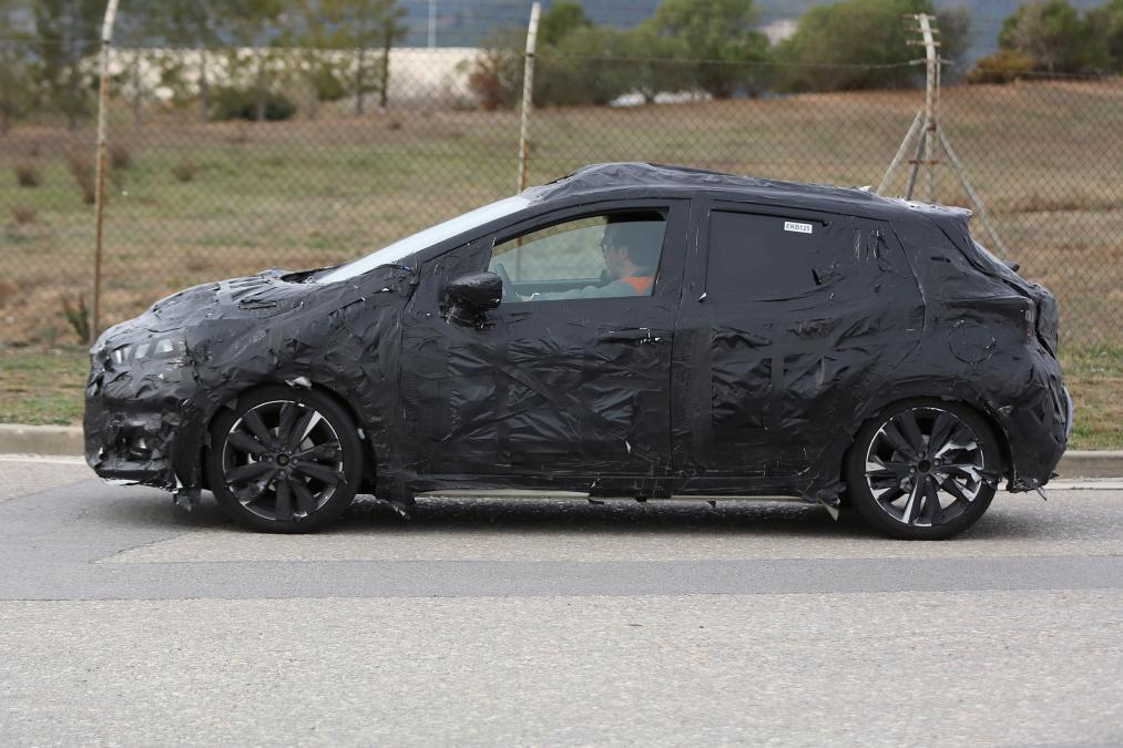 2017 Nissan Micra Kamuflajl� Resim Galerisi