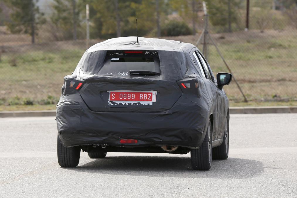 2017 Nissan Micra Kamuflajl� Resim Galerisi