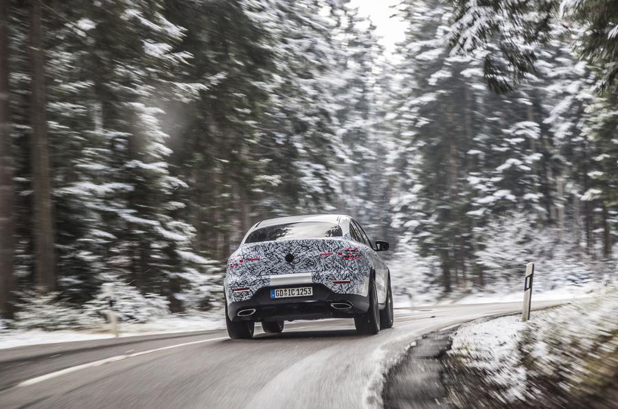 2016 Mercedes GLC Coupe Hafif Kamuflajl� Resim Galerisi