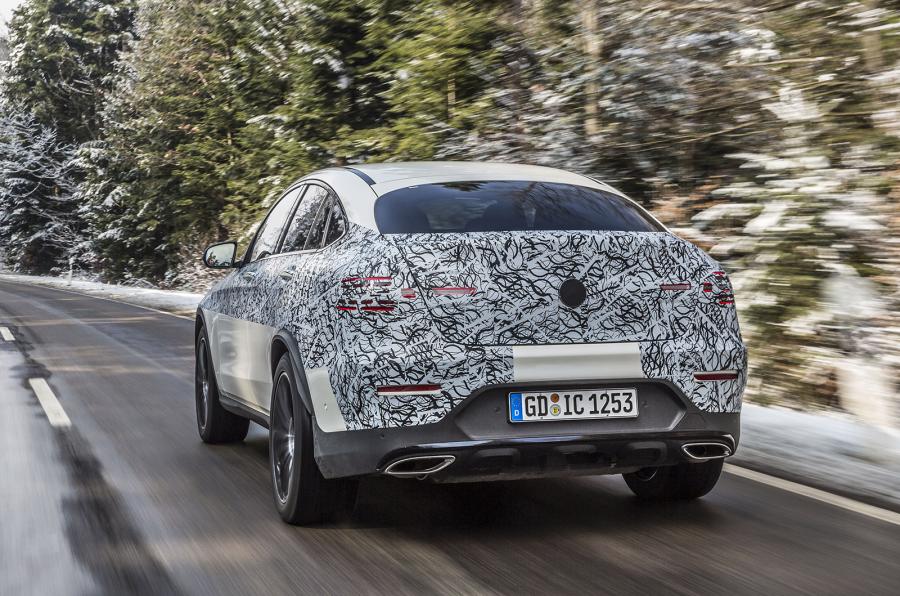 2016 Mercedes GLC Coupe Hafif Kamuflajl� Resim Galerisi