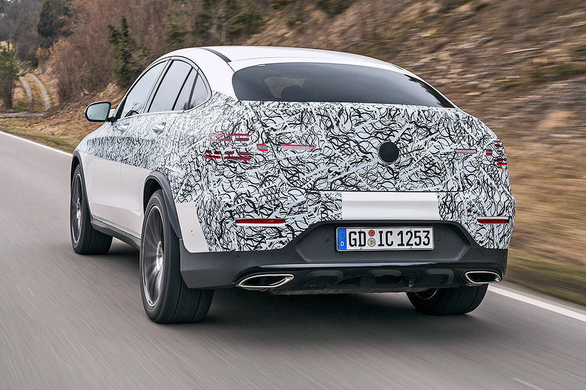 2016 Mercedes GLC Coupe Hafif Kamuflajl� Resim Galerisi