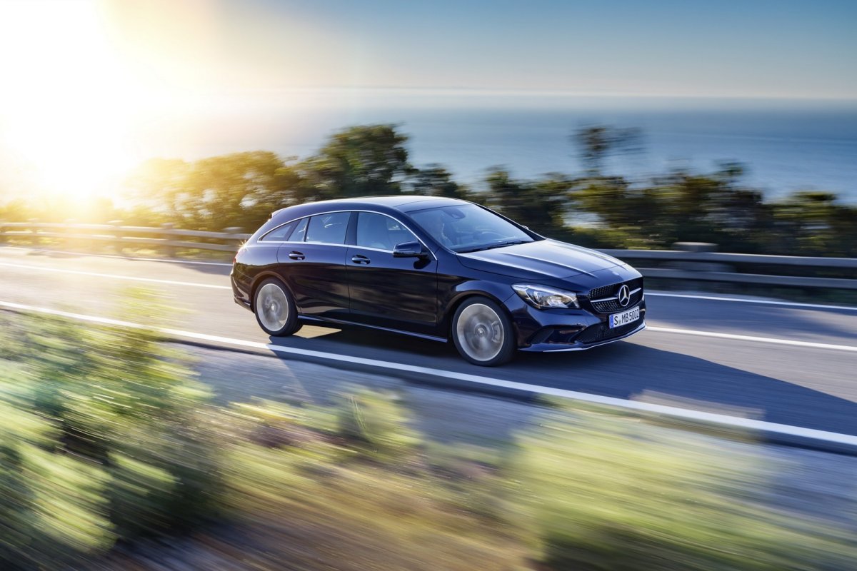 2016 Makyajl� Mercedes CLA ve CLA Shooting Brake Resim Galerisi