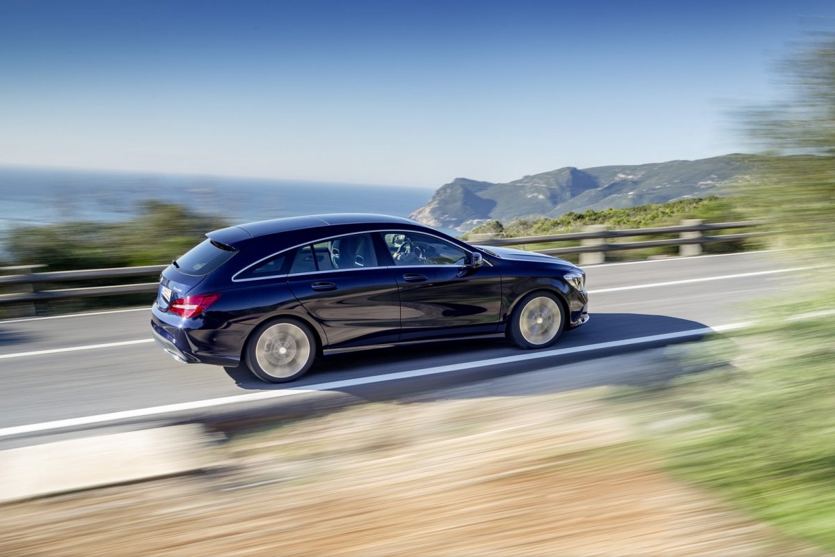 2016 Makyajl� Mercedes CLA ve CLA Shooting Brake Resim Galerisi