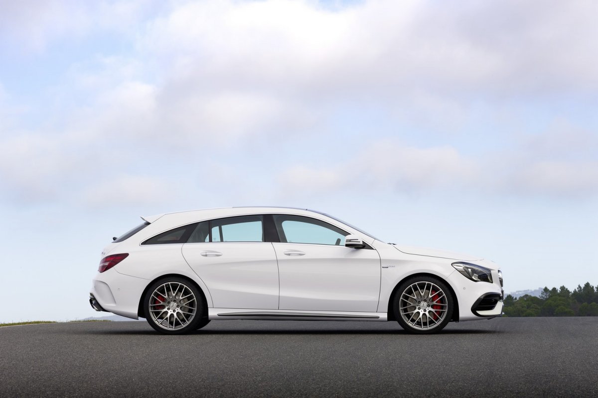 2016 Makyajl� Mercedes CLA ve CLA Shooting Brake Resim Galerisi