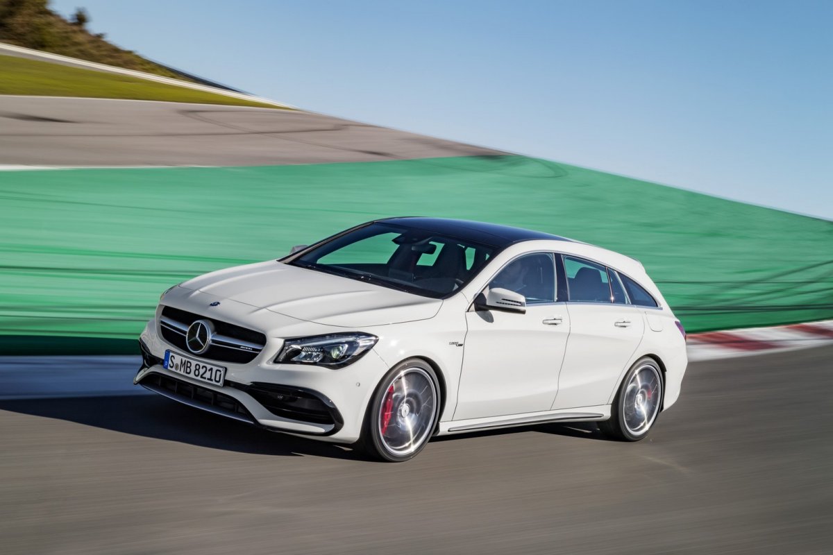 2016 Makyajl� Mercedes CLA ve CLA Shooting Brake Resim Galerisi