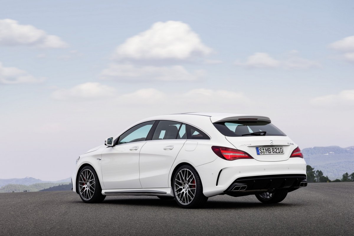 2016 Makyajl� Mercedes CLA ve CLA Shooting Brake Resim Galerisi