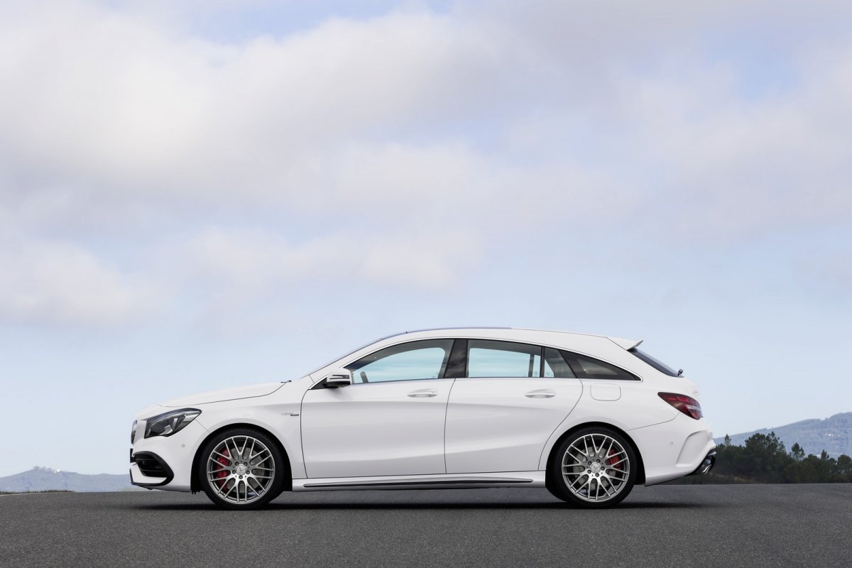 2016 Makyajl� Mercedes CLA ve CLA Shooting Brake Resim Galerisi
