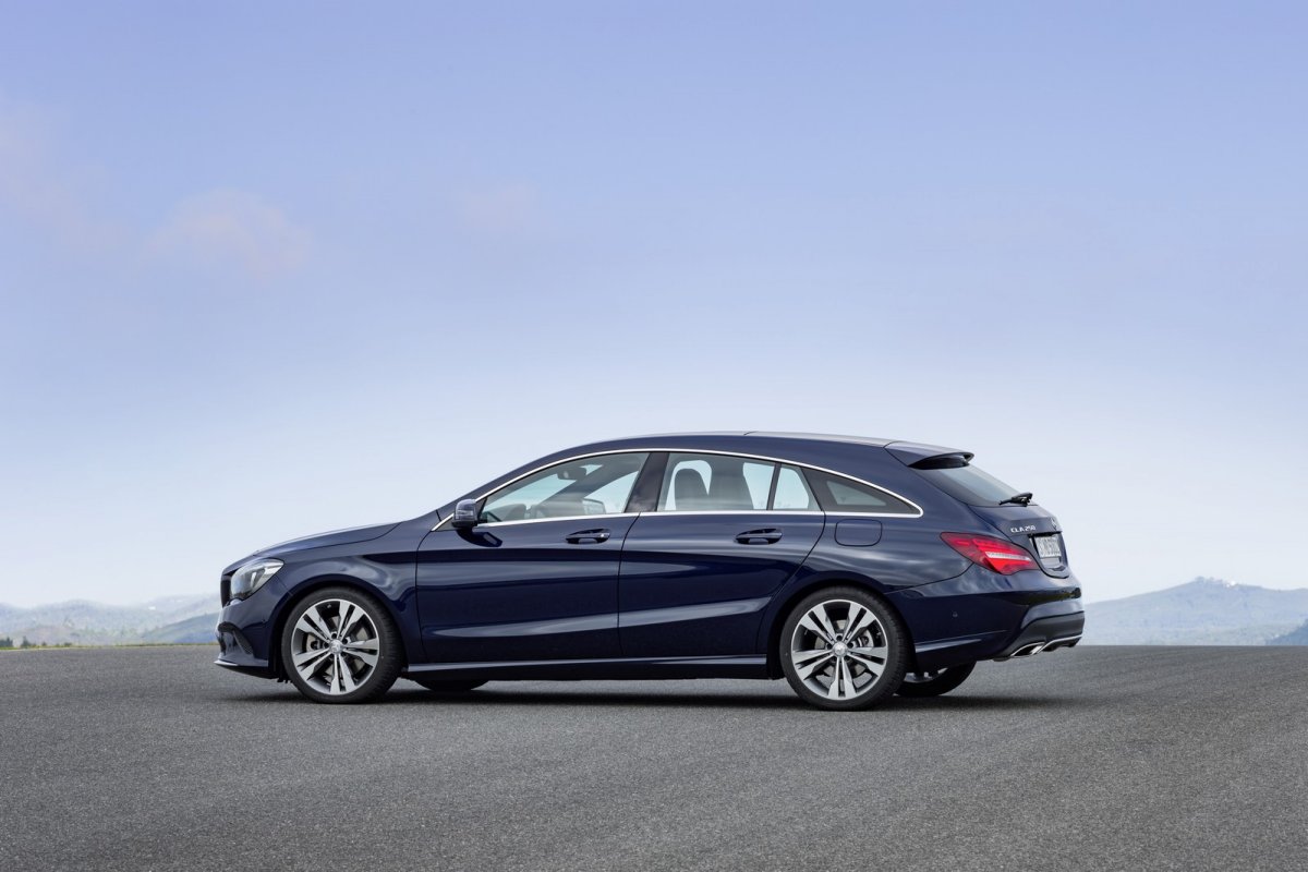 2016 Makyajl� Mercedes CLA ve CLA Shooting Brake Resim Galerisi