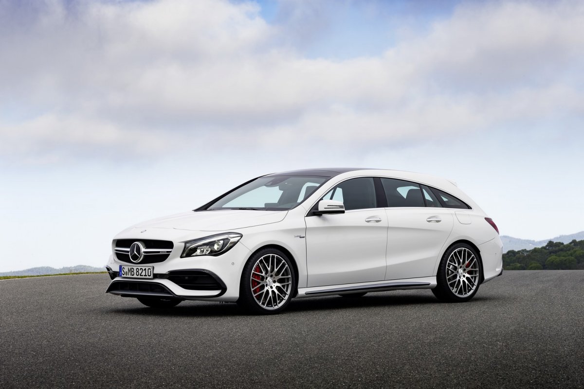 2016 Makyajl� Mercedes CLA ve CLA Shooting Brake Resim Galerisi