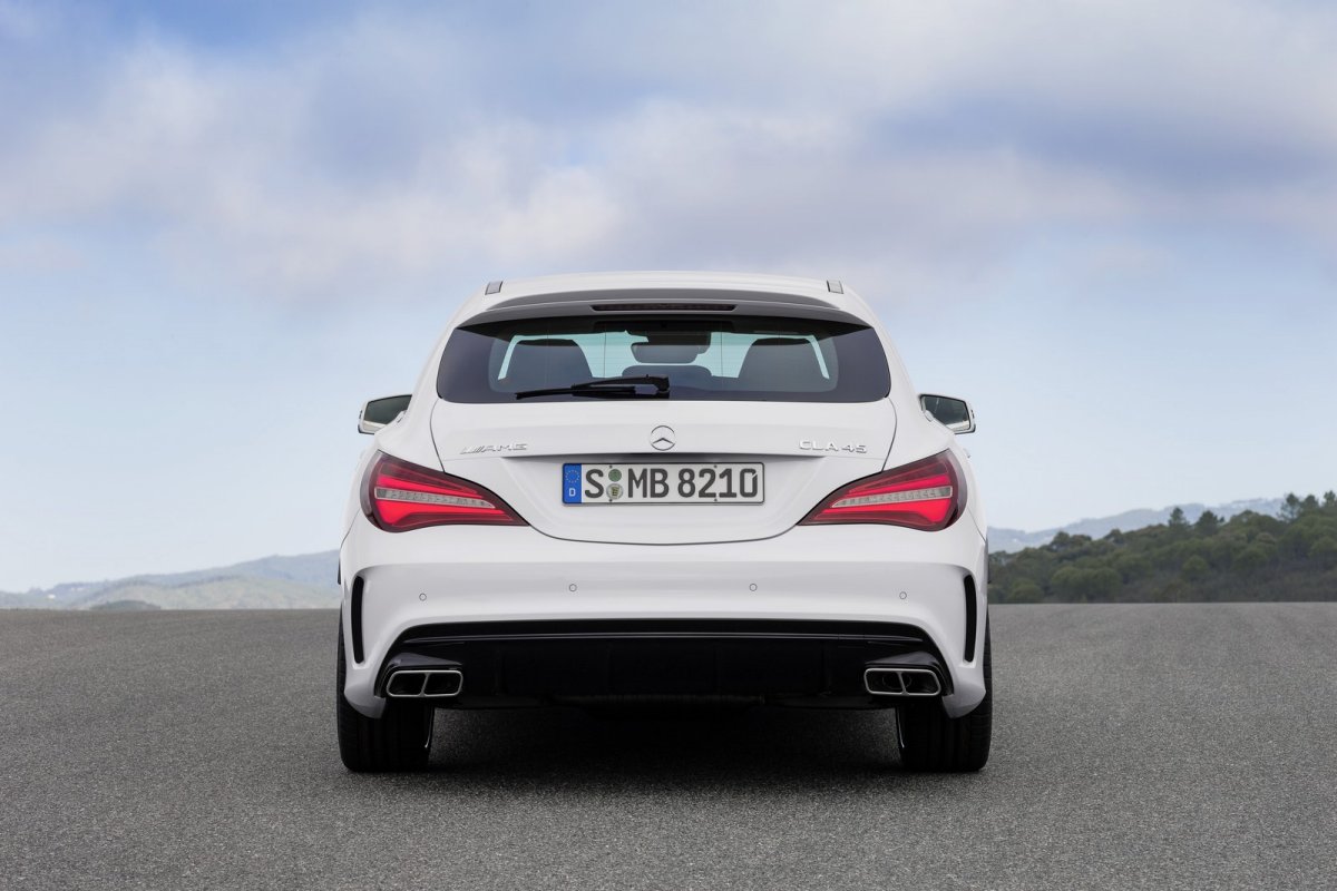 2016 Makyajl� Mercedes CLA ve CLA Shooting Brake Resim Galerisi