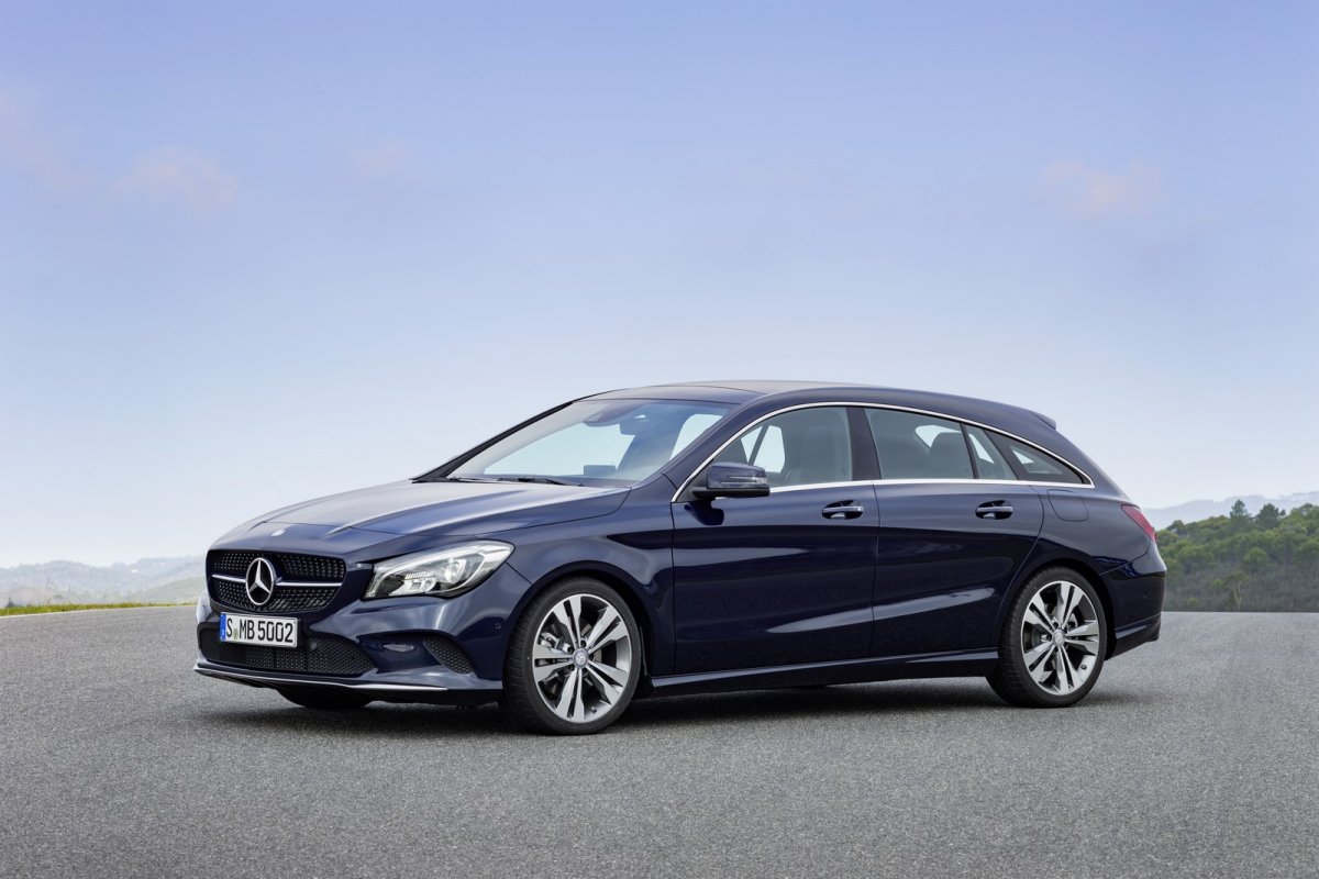 2016 Makyajl� Mercedes CLA ve CLA Shooting Brake Resim Galerisi