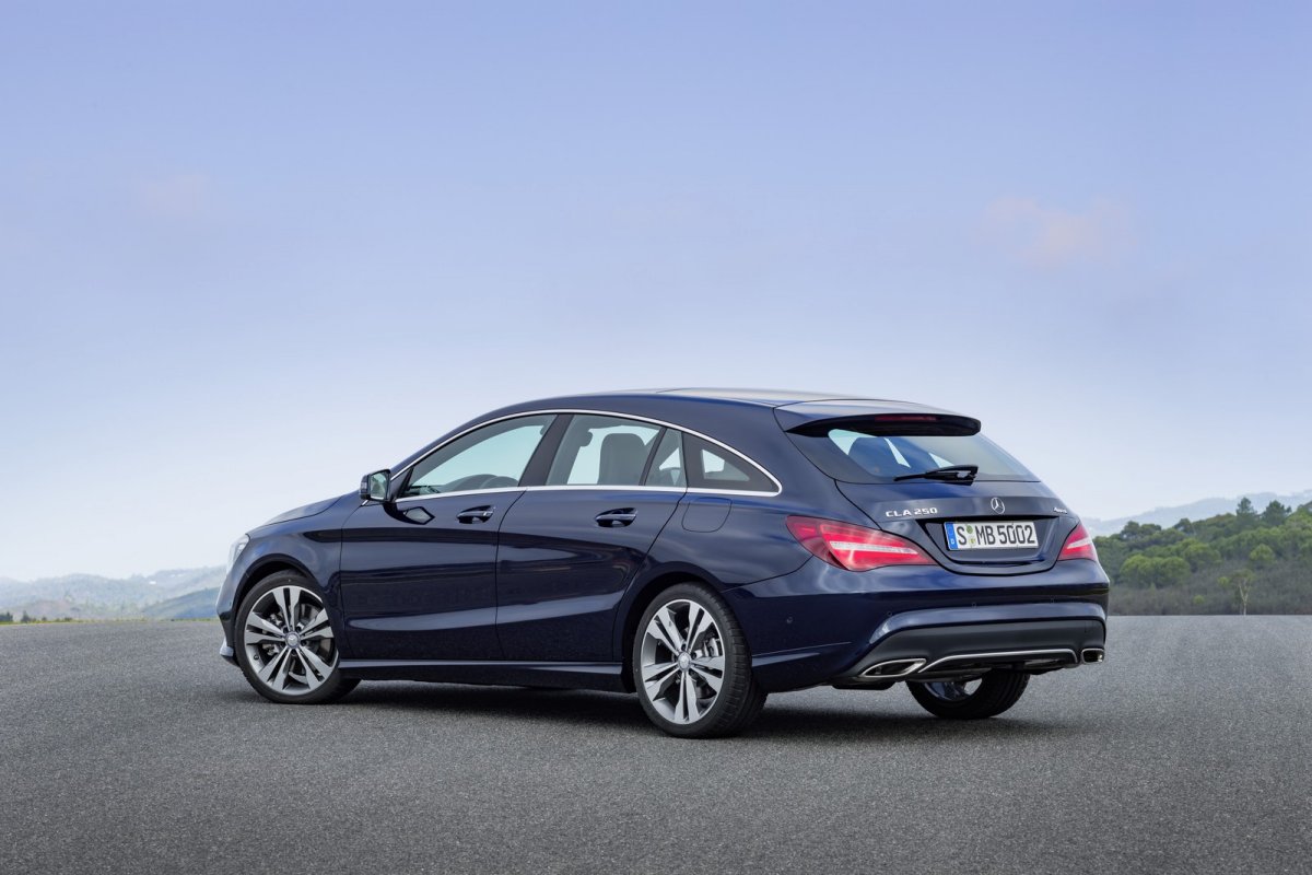 2016 Makyajl� Mercedes CLA ve CLA Shooting Brake Resim Galerisi