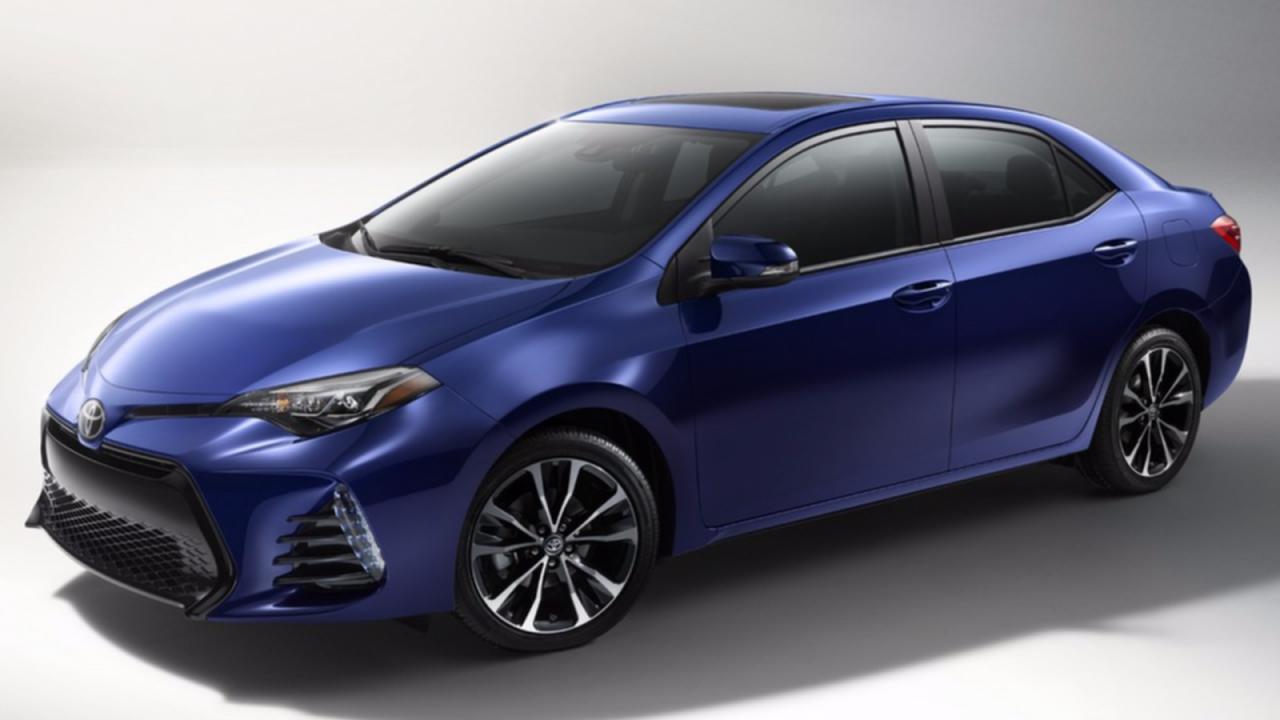 2017 Toyota Corolla Amerikan Versiyon Resim Galerisi