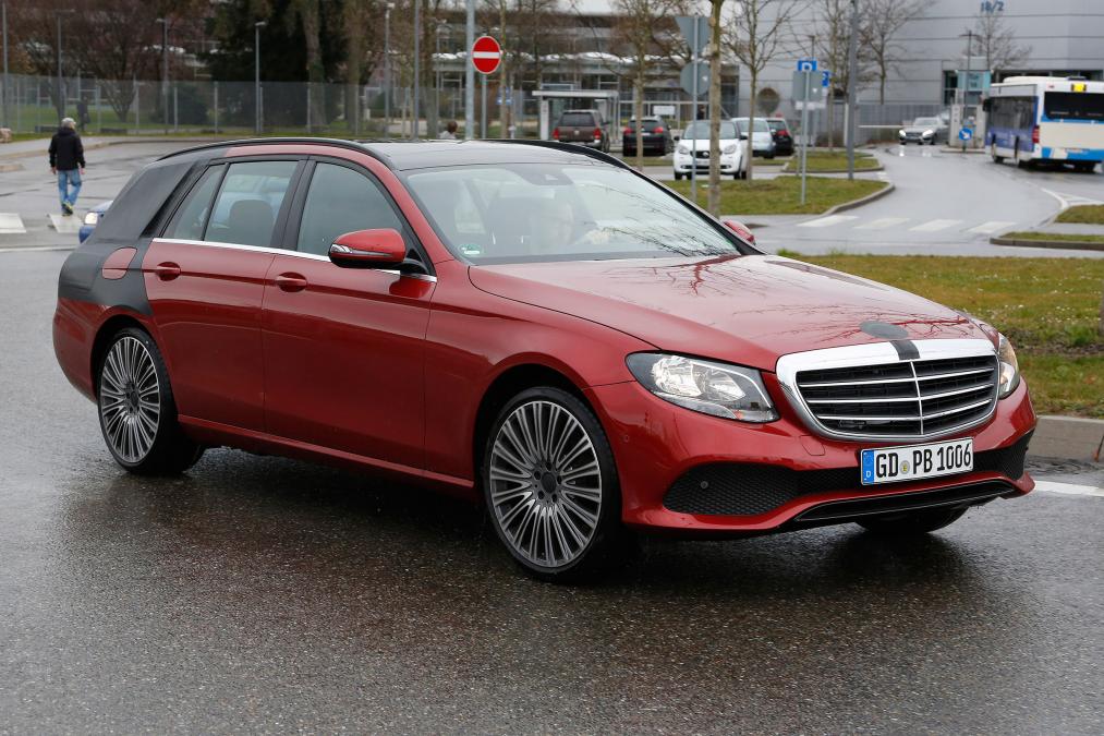 2016 Mercedes E Serisi Estate Hafif Kamuflajl� Resim Galerisi 