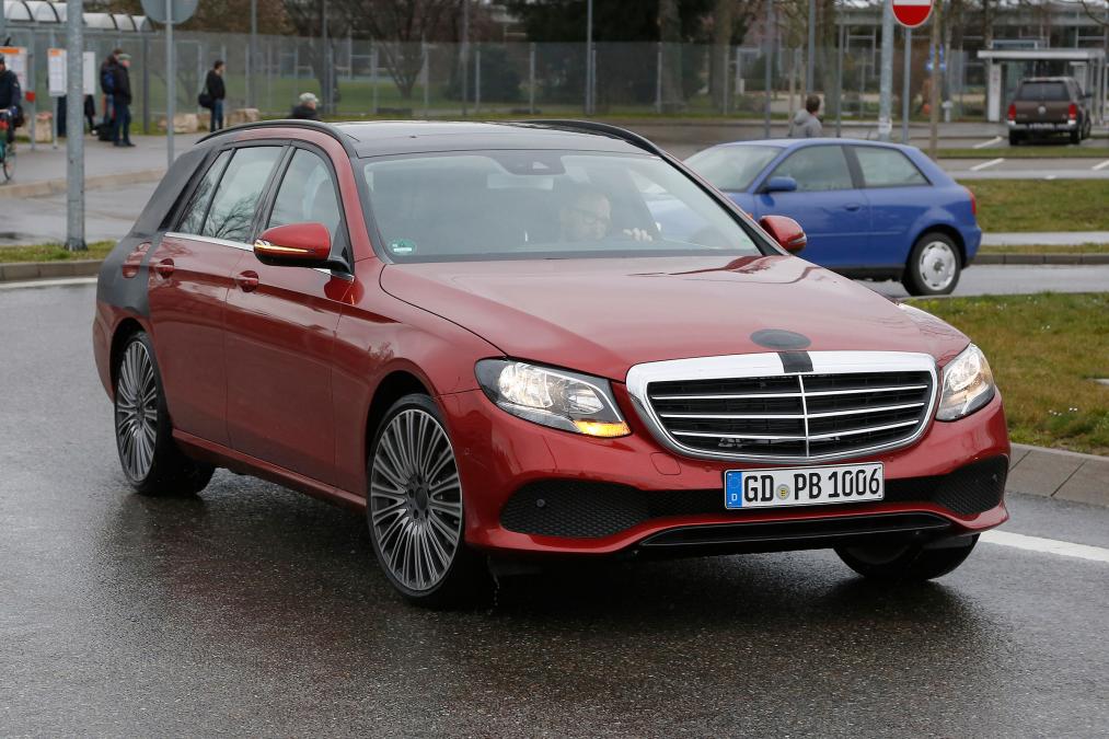 2016 Mercedes E Serisi Estate Hafif Kamuflajl� Resim Galerisi 