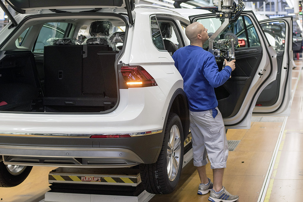 2016 VW Tiguan �retim Resim Galerisi