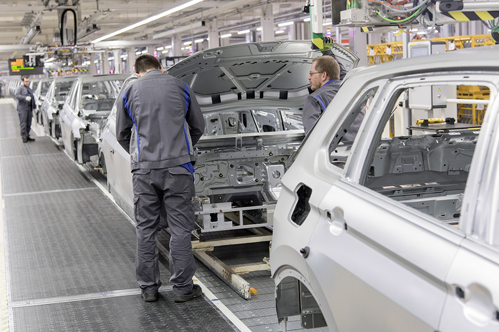 2016 VW Tiguan �retim Resim Galerisi