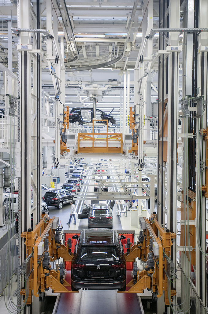 2016 VW Tiguan �retim Resim Galerisi