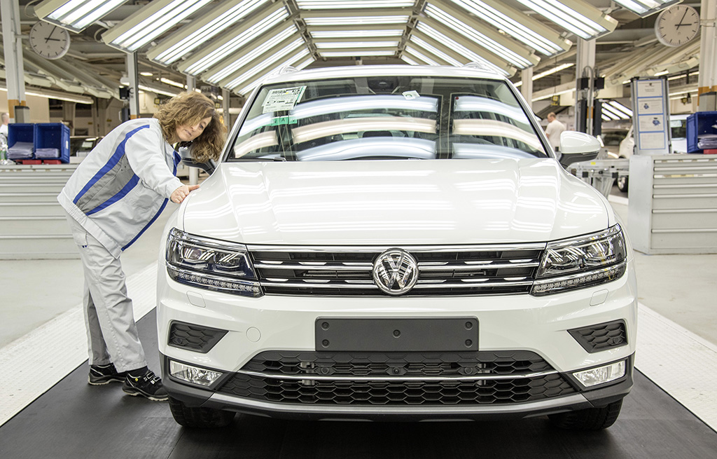 2016 VW Tiguan �retim Resim Galerisi