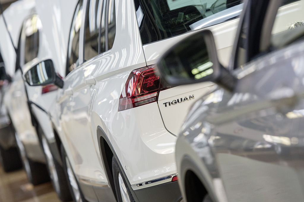 2016 VW Tiguan �retim Resim Galerisi