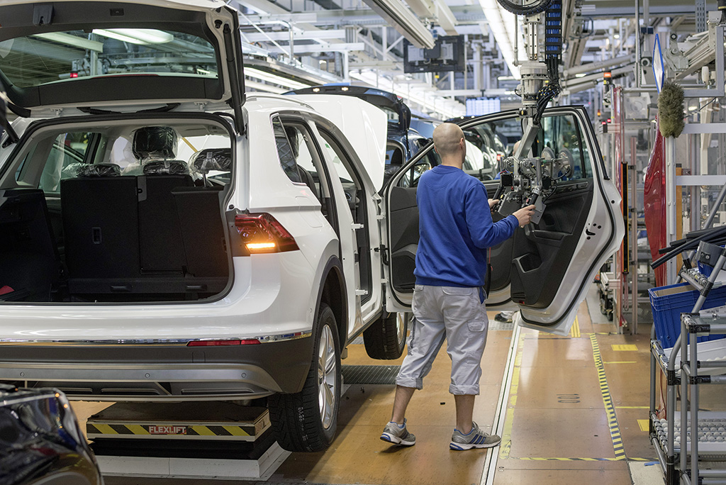 2016 VW Tiguan �retim Resim Galerisi