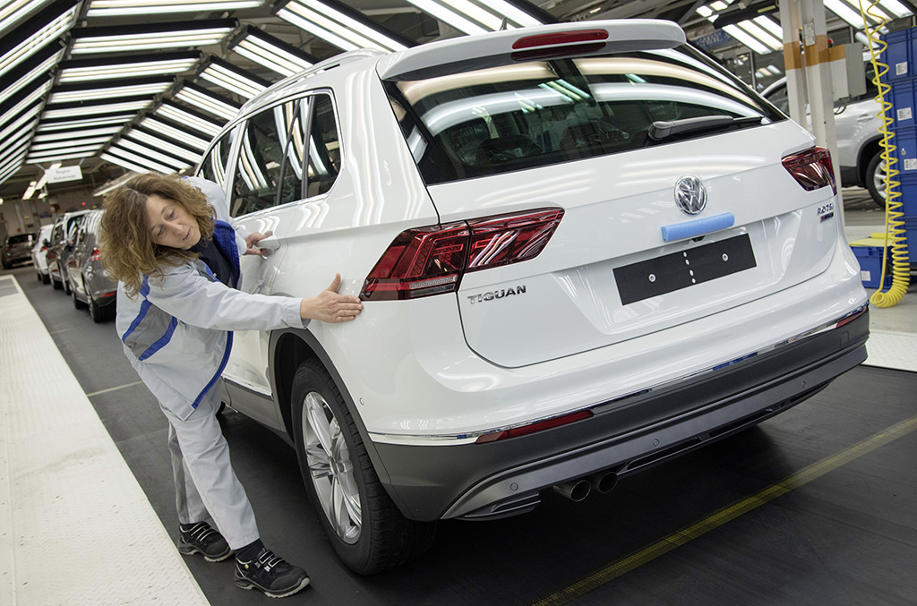 2016 VW Tiguan �retim Resim Galerisi