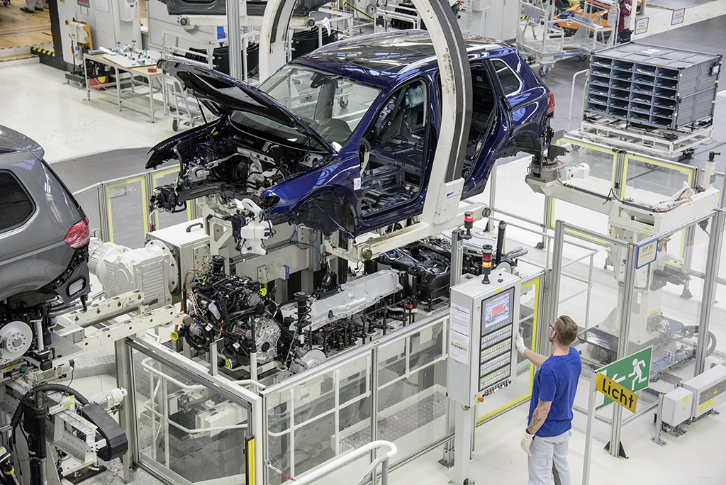 2016 VW Tiguan �retim Resim Galerisi