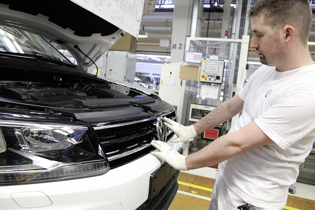 2016 VW Tiguan �retim Resim Galerisi