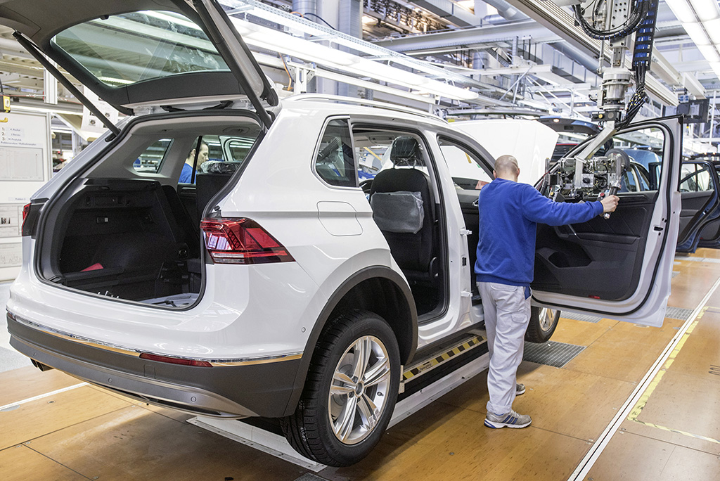 2016 VW Tiguan �retim Resim Galerisi