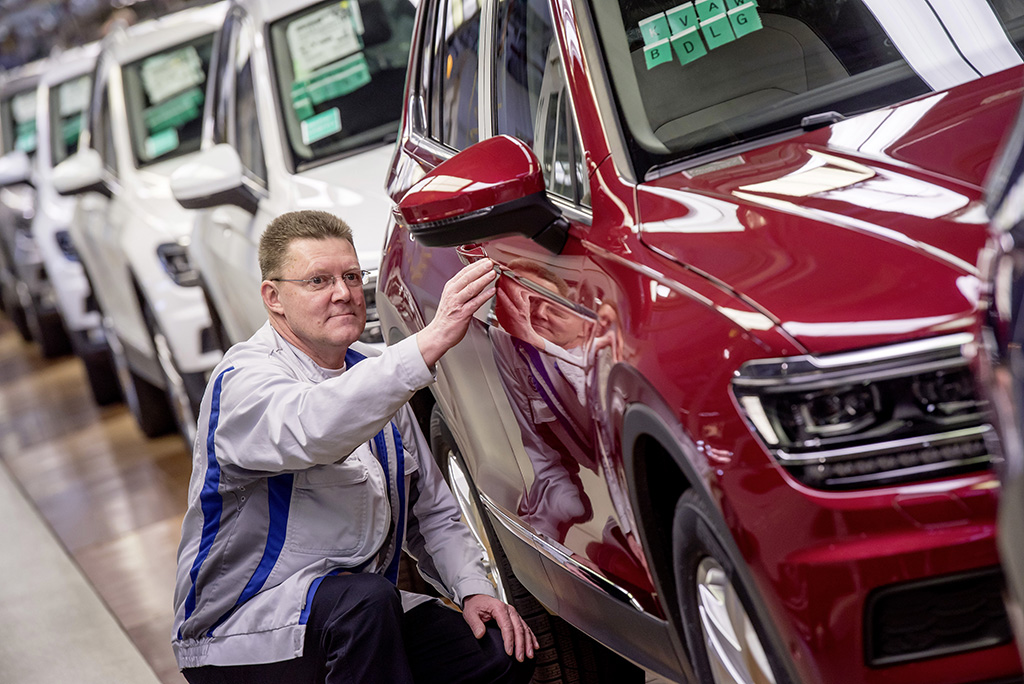 2016 VW Tiguan �retim Resim Galerisi