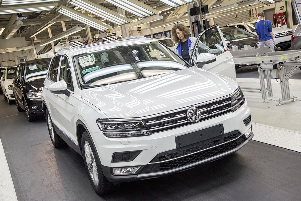 2016 VW Tiguan �retim Resim Galerisi