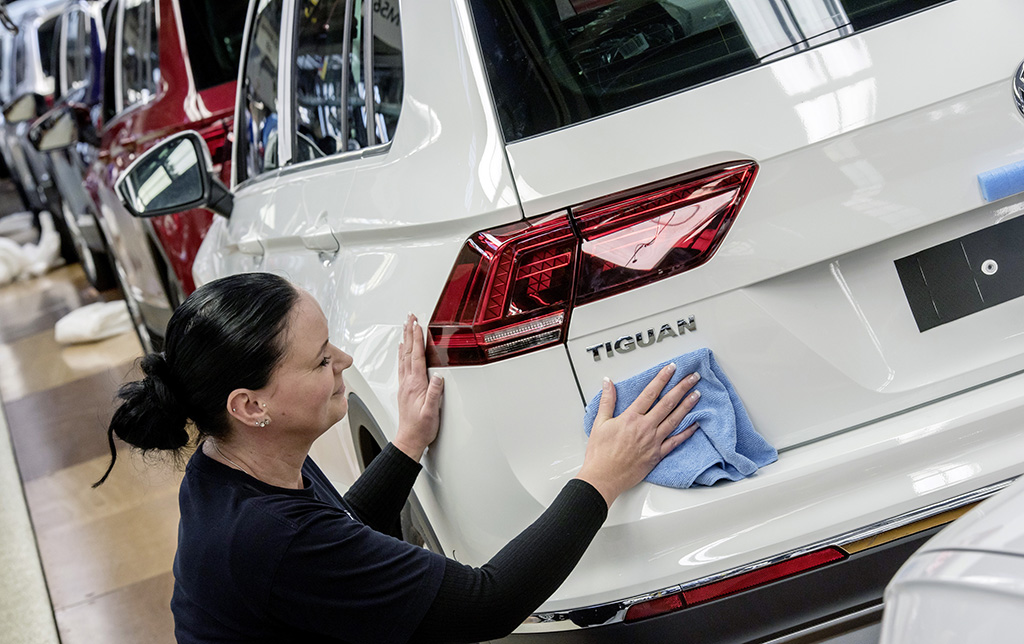 2016 VW Tiguan �retim Resim Galerisi