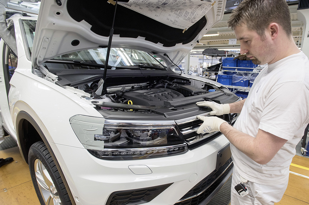 2016 VW Tiguan �retim Resim Galerisi