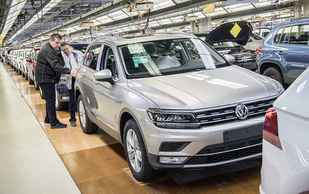 2016 VW Tiguan �retim Resim Galerisi