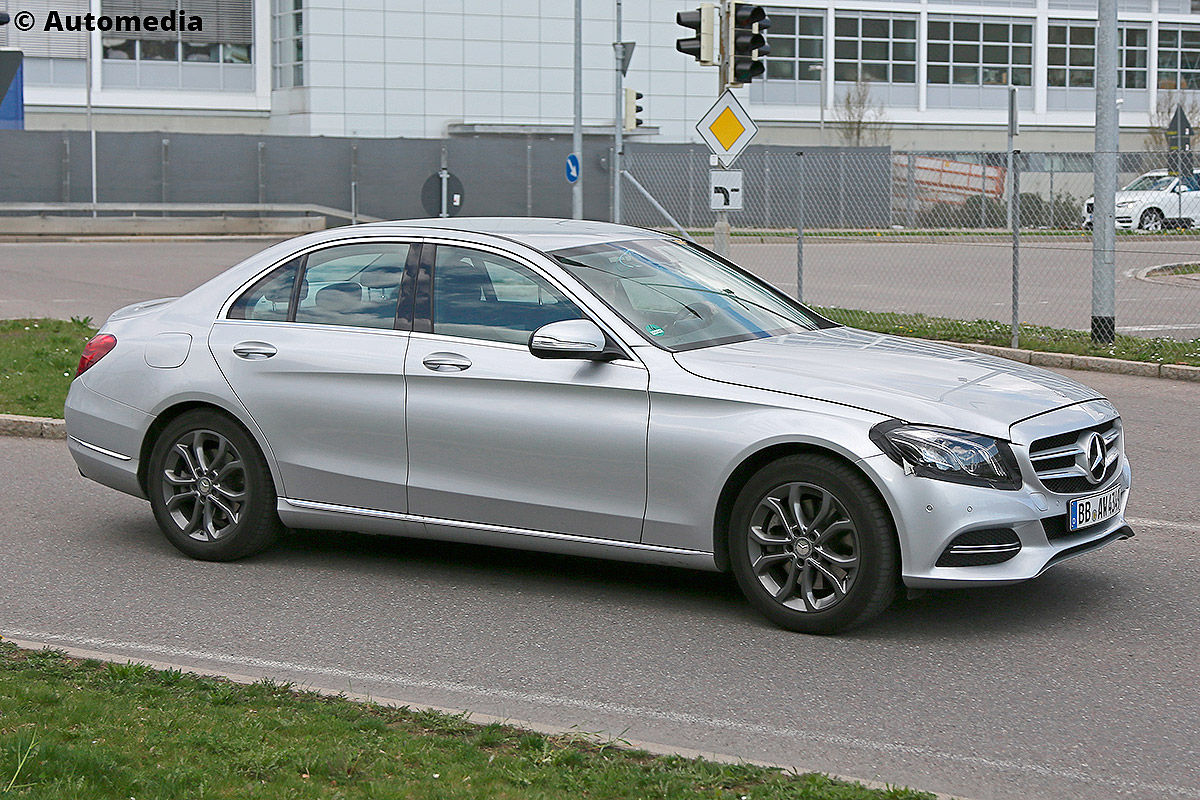 2017 Mercedes C Serisi Hafif Kamuflajl� Resim Galerisi