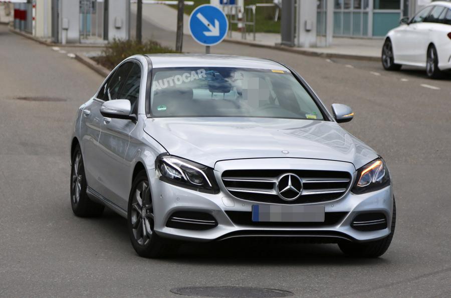 2017 Mercedes C Serisi Hafif Kamuflajl� Resim Galerisi