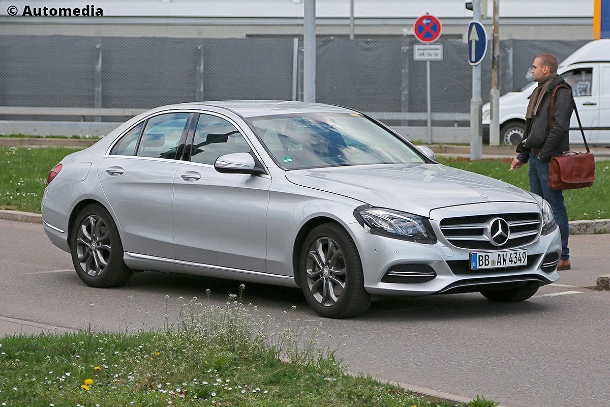 2017 Mercedes C Serisi Hafif Kamuflajl� Resim Galerisi