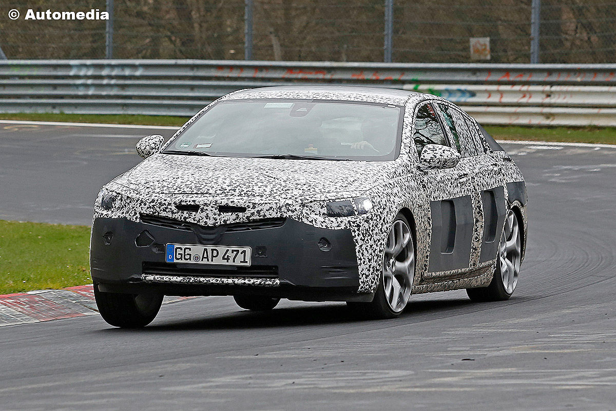 2017 Opel Insignia kamuflajl� g�r�nt�s�n�n galerisi