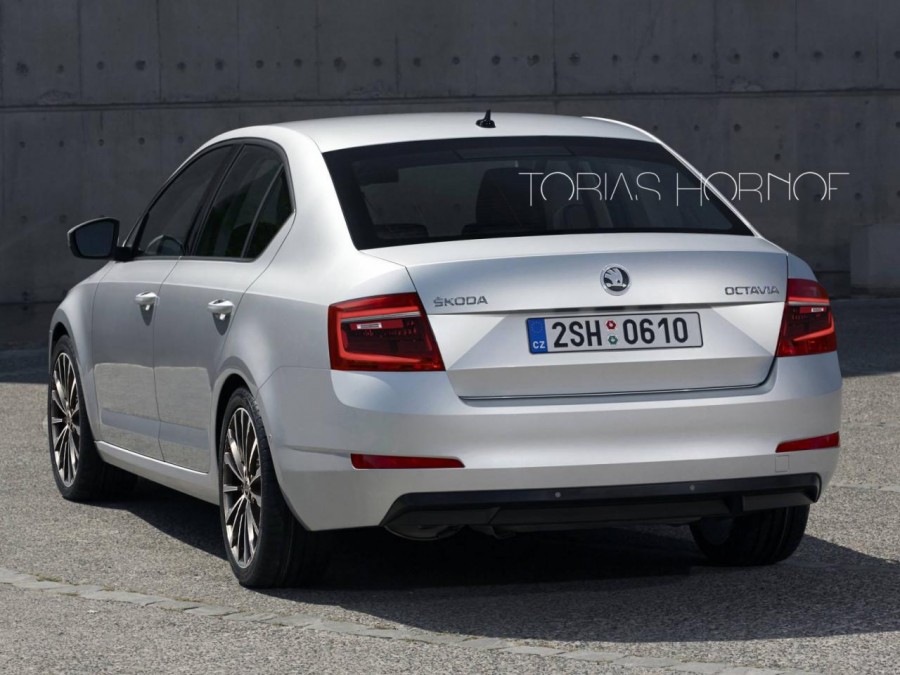 Skoda Octavia'n�n Makyajl� G�r�nt�leri