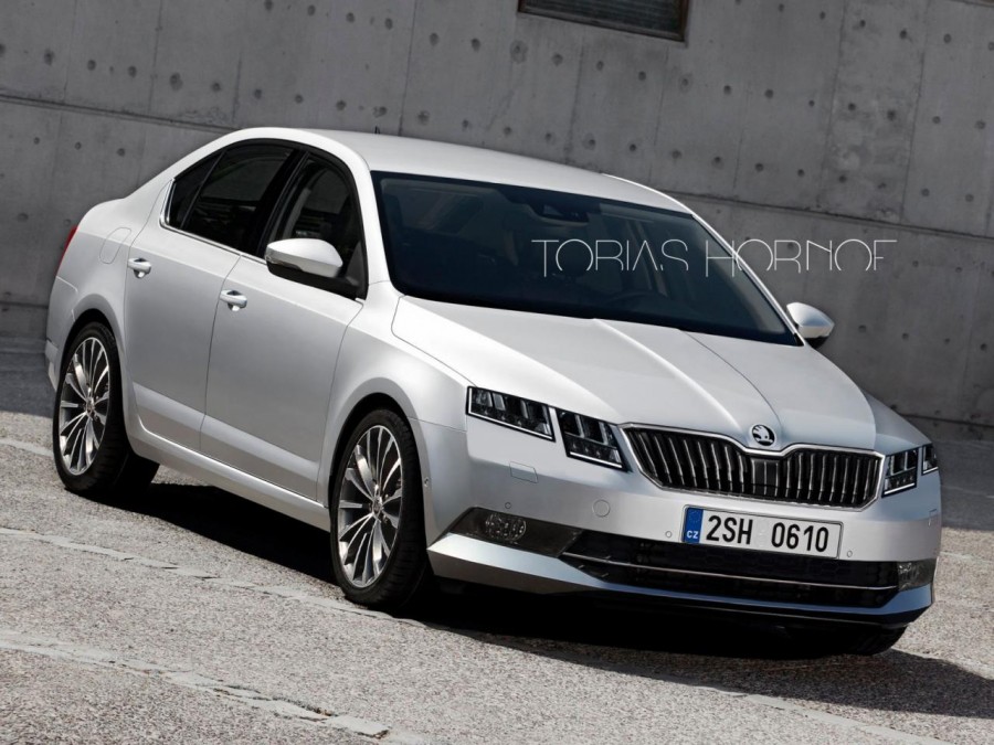 Skoda Octavia'n�n Makyajl� G�r�nt�leri