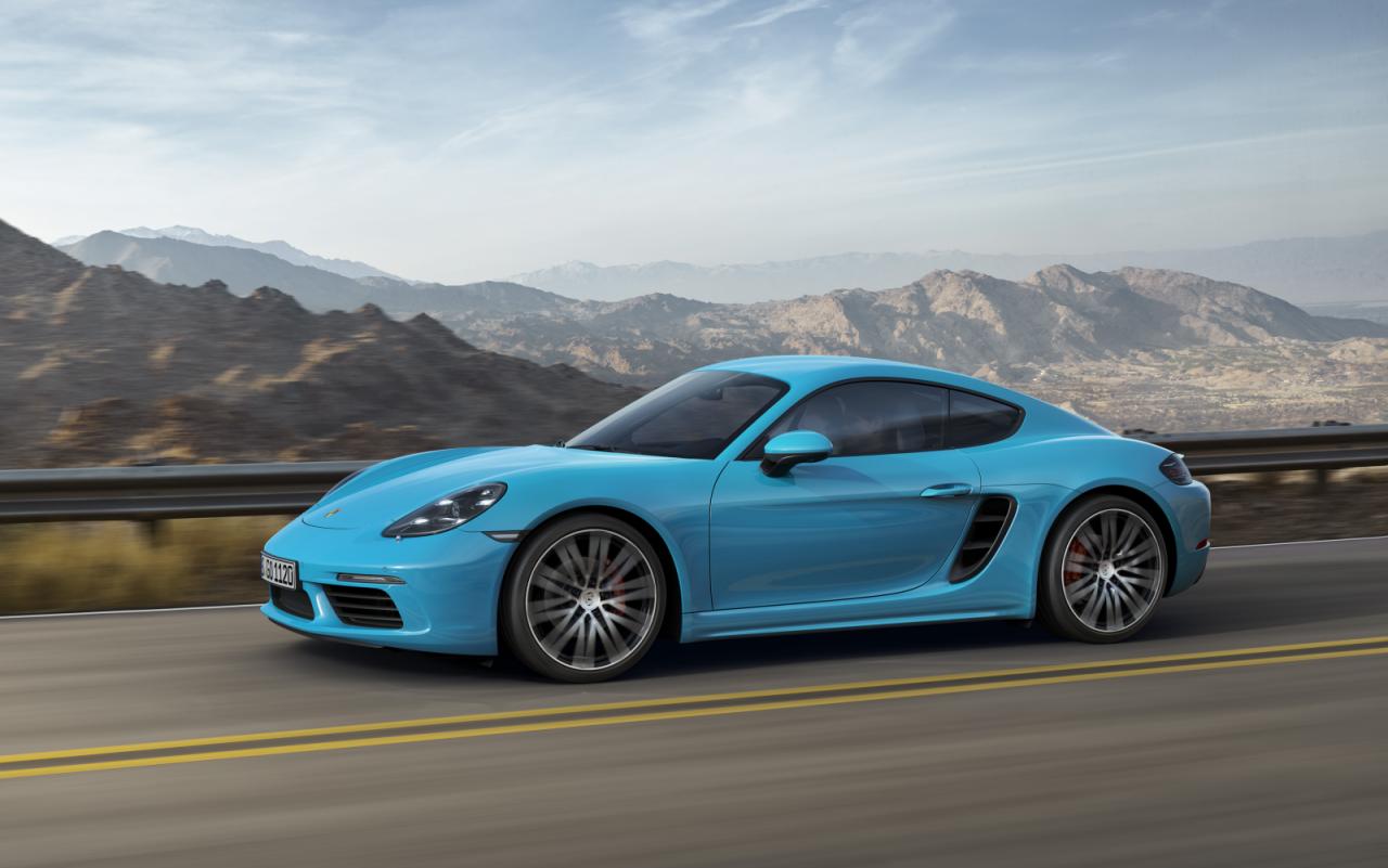 2017 Porsche 718 Cayman Galerisi