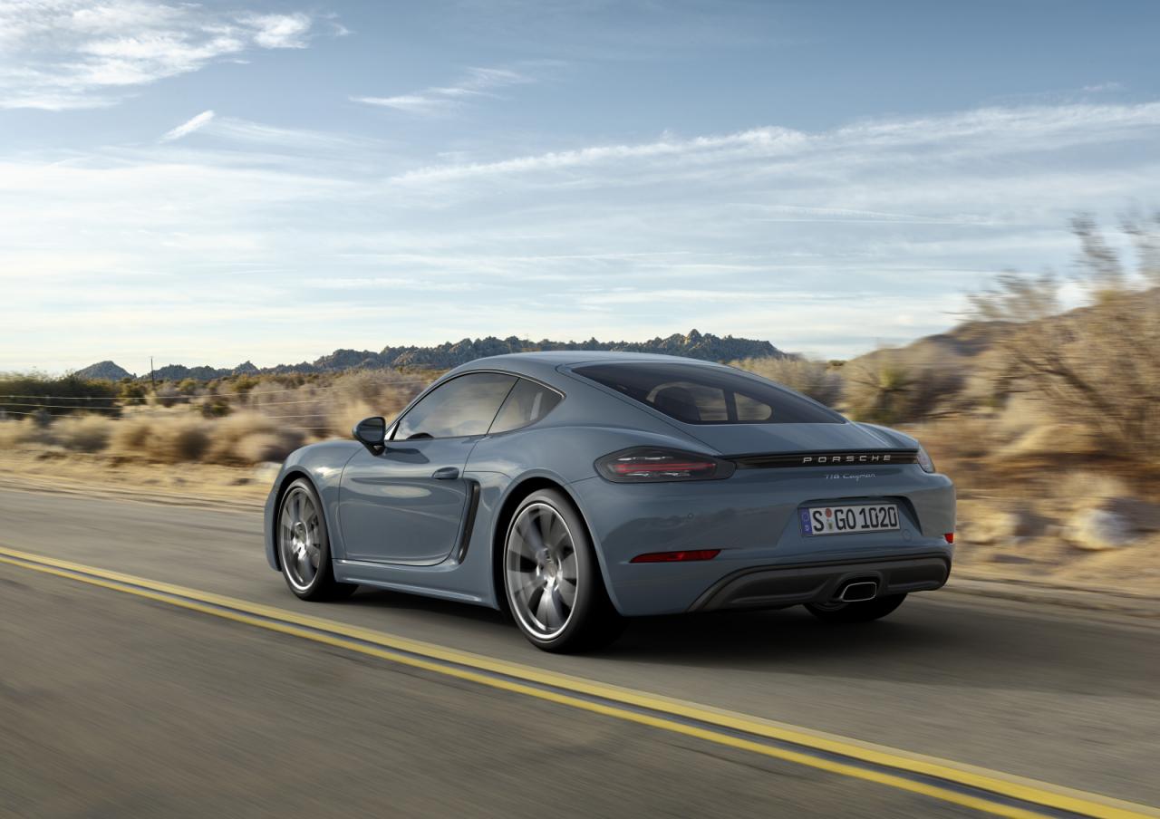 2017 Porsche 718 Cayman Galerisi