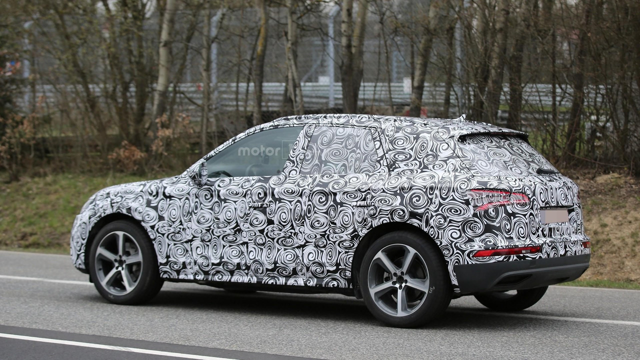 2017 Audi Q5 Kamuflajl� Olarak G�r�nt�lendi.