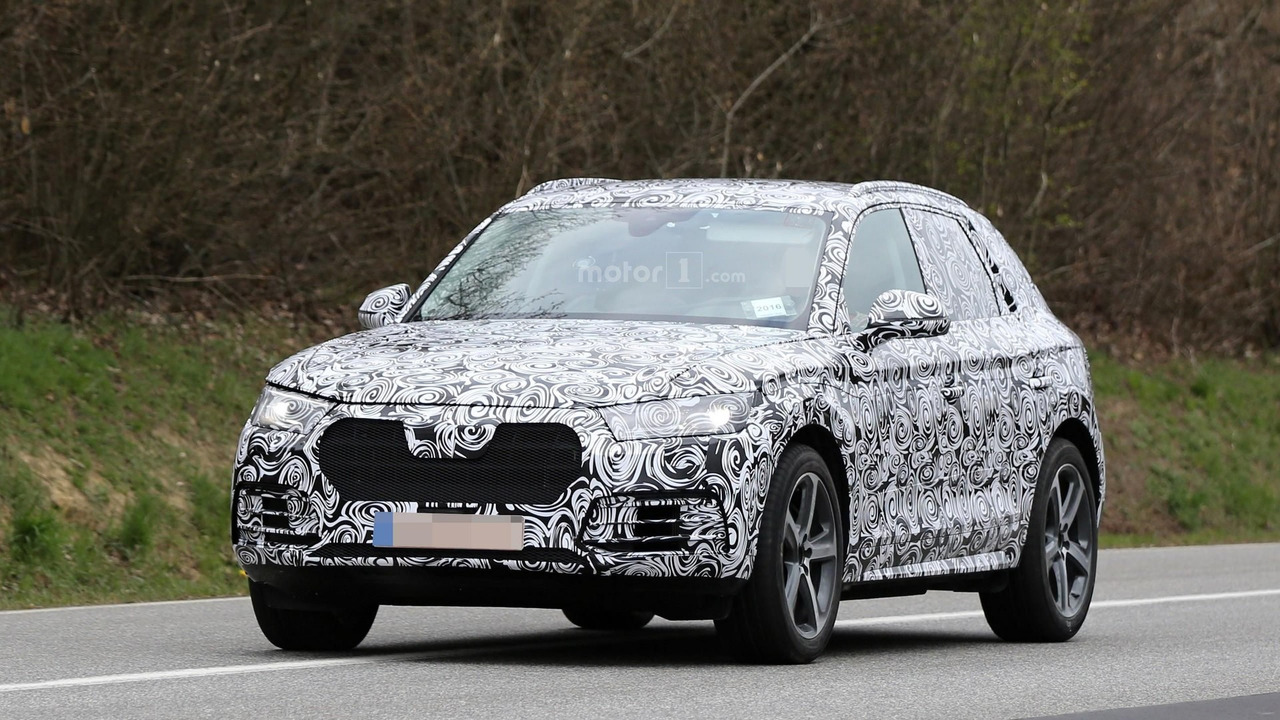 2017 Audi Q5 Kamuflajl� Olarak G�r�nt�lendi.